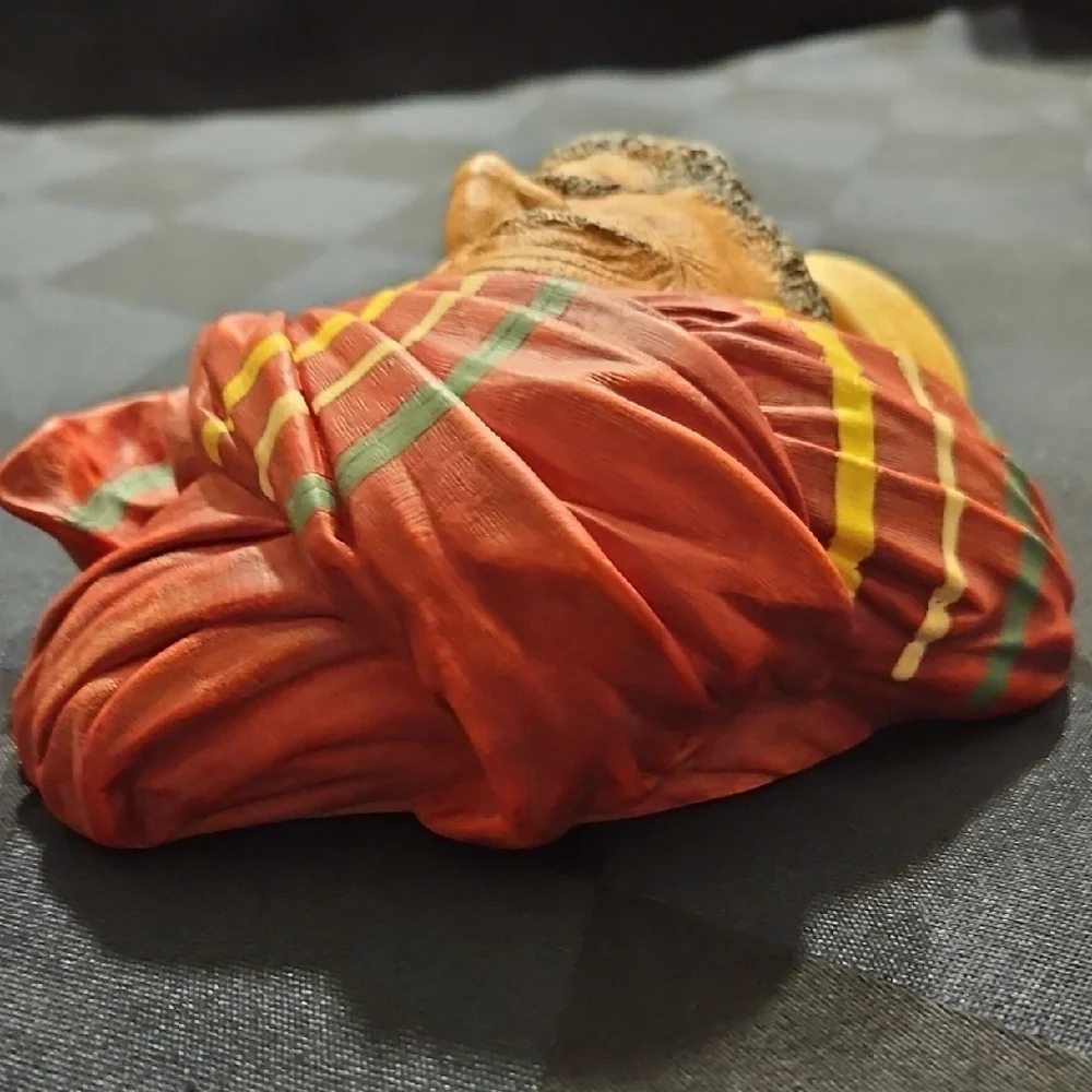 Bossons Vintage ABDUL (Arabian) 3D Chalkware Wallart - Picture 11 of 14